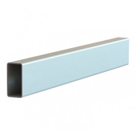 TUBO 100X40X2MM NEGRO